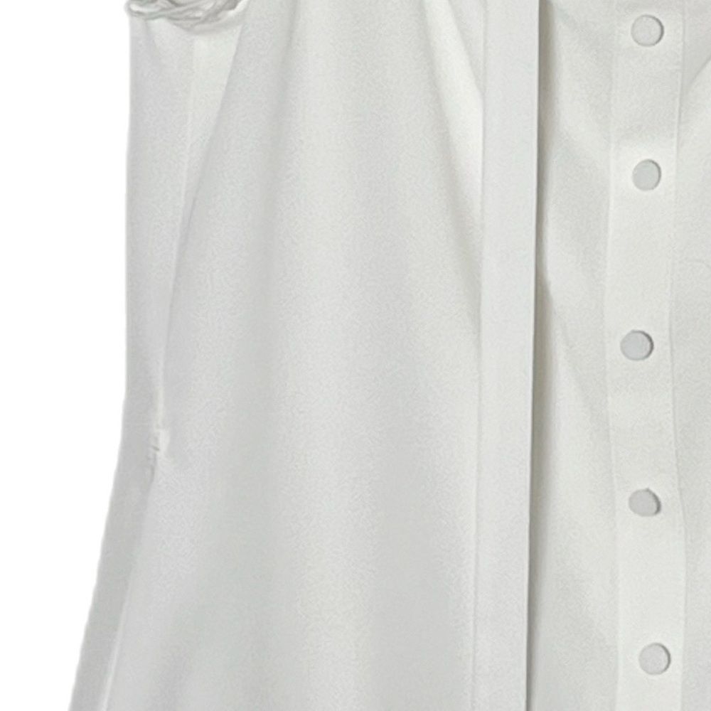 Alexis White Tie Neck Ruffle Sleeveless Blouse - Picture 8 of 8